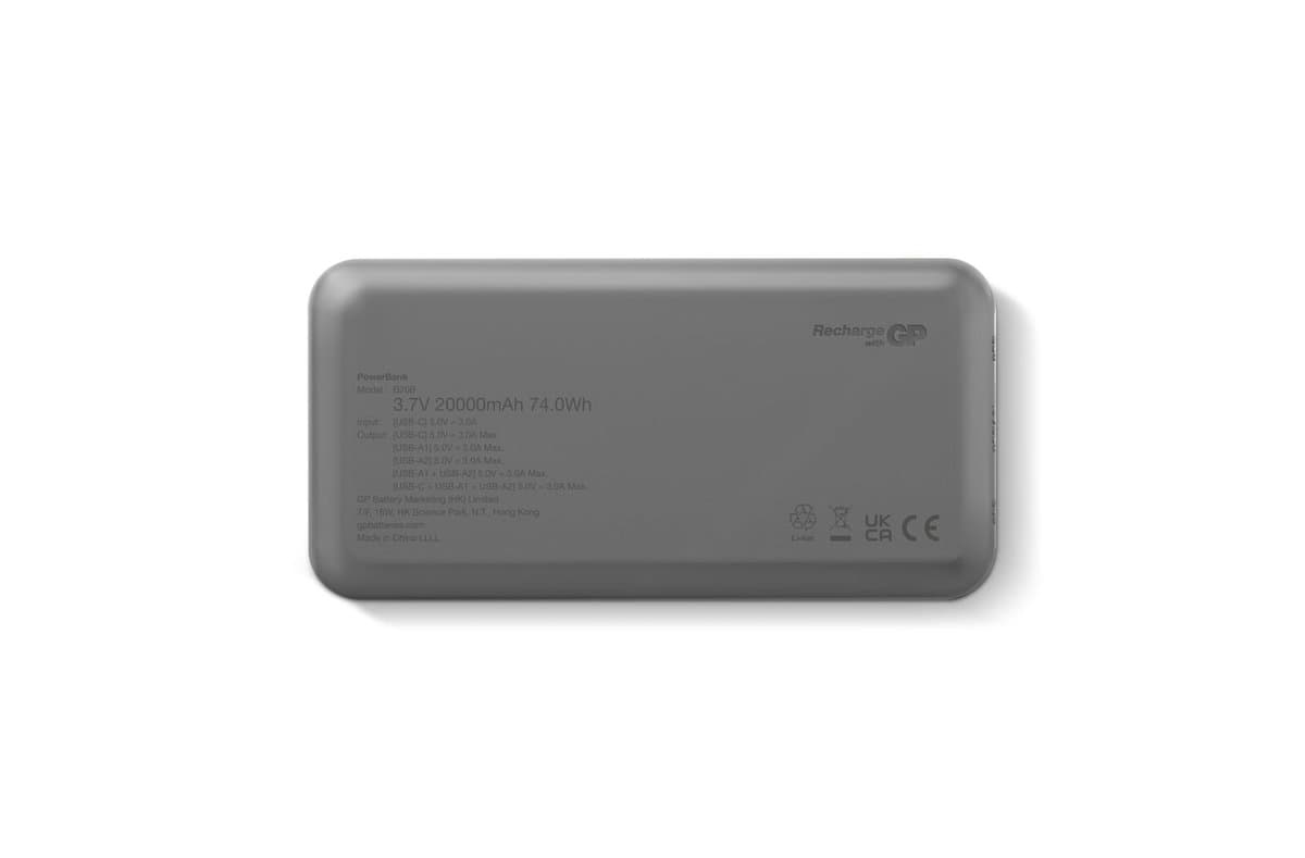 GP B+ Series Powerbank 20000 mAh 4