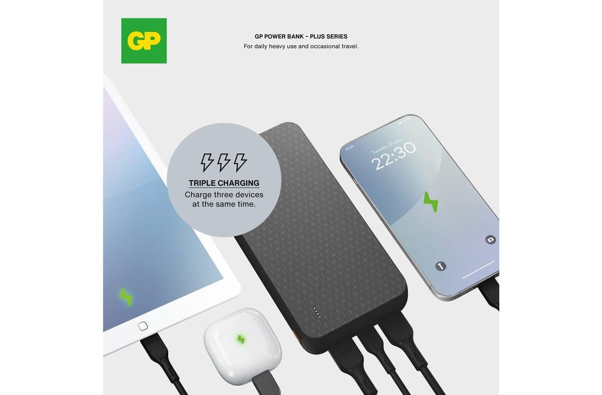 GP B+ Series Powerbank 20000 mAh 5