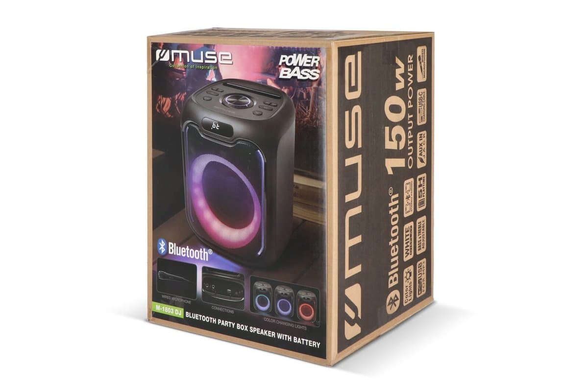 M-1803 | Muse Party Speaker with Microphone 150W 5
