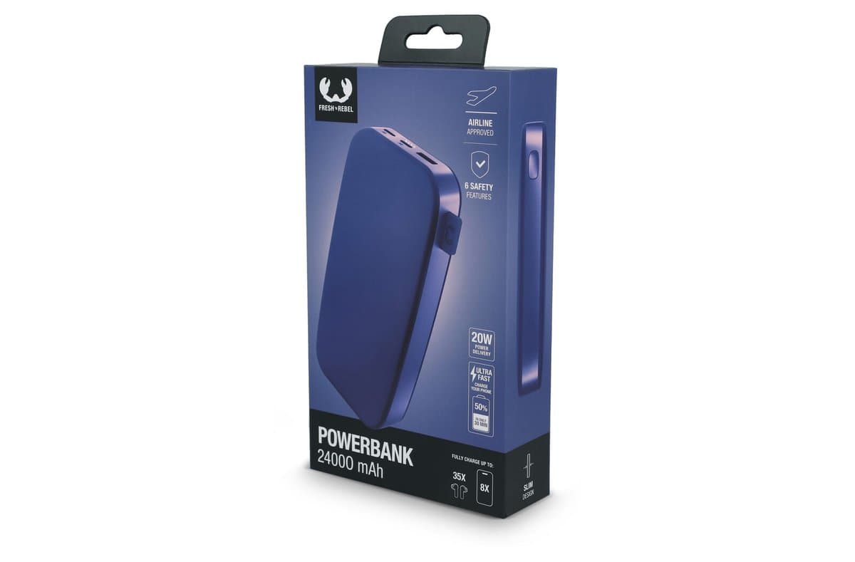 2PB24100 I Fresh 'n Rebel Powerbank 24000 mAh PD USB-C 4