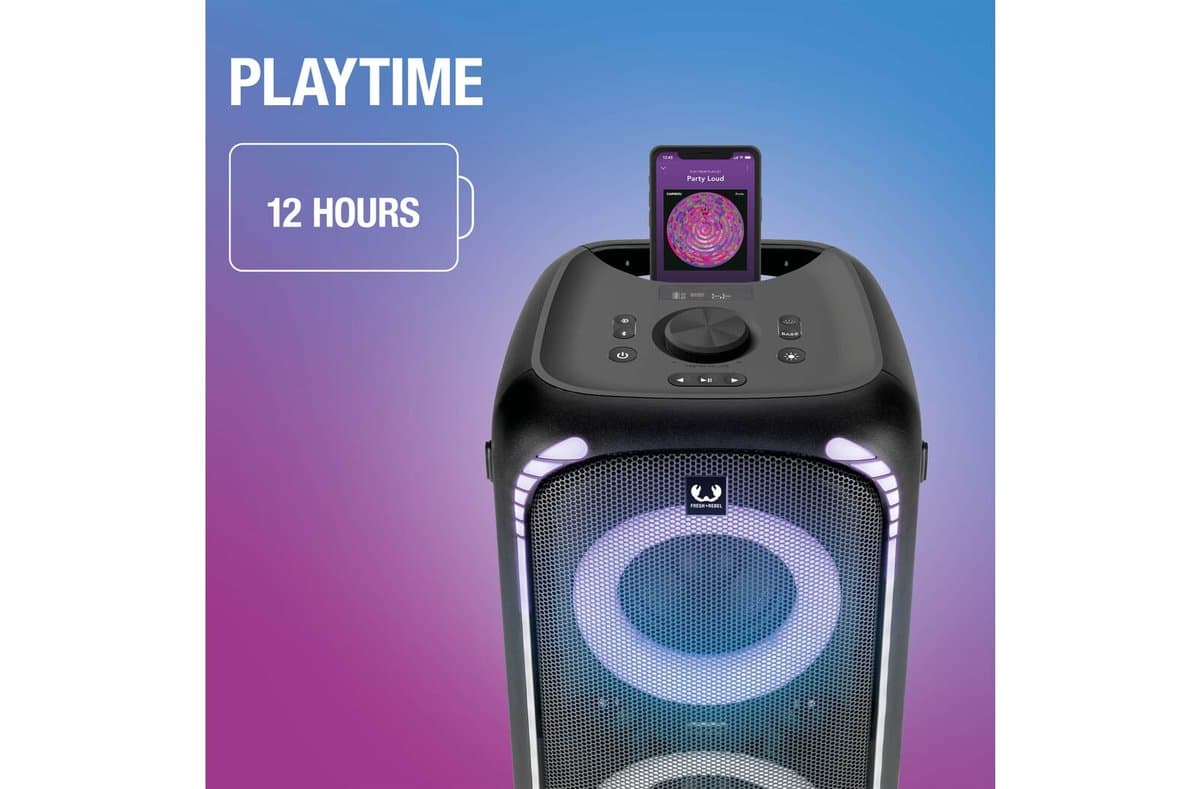 Fresh 'n Rebel Party Loud L Wireless Speaker 640W 4
