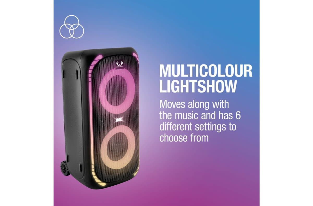 Fresh 'n Rebel Party Loud L Wireless Speaker 640W 5