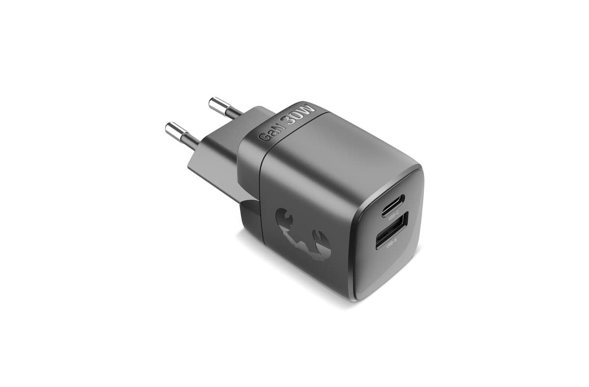 Fresh 'n Rebel 30W Fast Charger GaN USB-C & USB-A 3