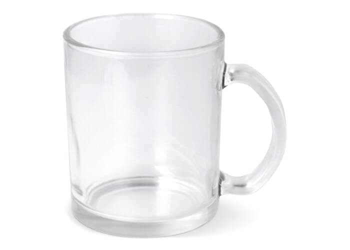 Mallorca subli glass mug 335ml 2
