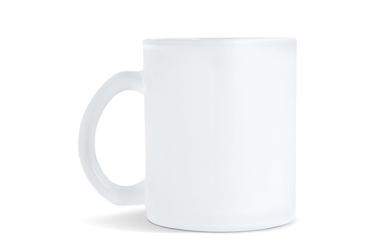 Mallorca subli frosted glass mug 335ml 5