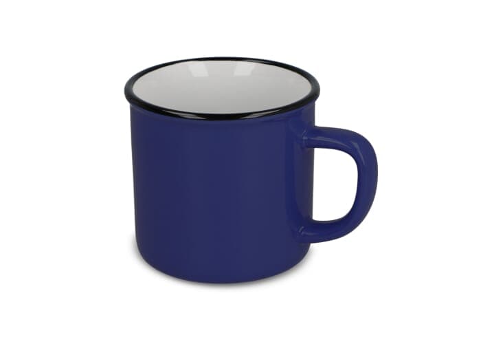 Enamel style ceramic mug 280ml 4