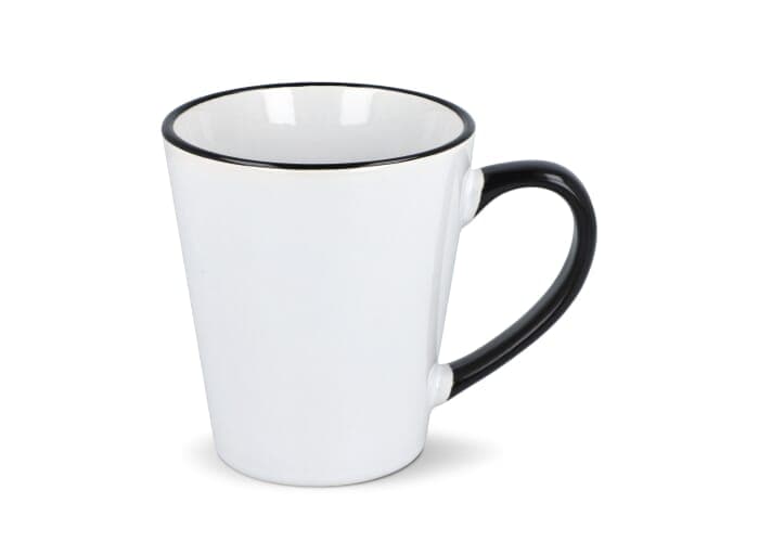 Mug subli Melbourne colored edge & handle 300ml 2