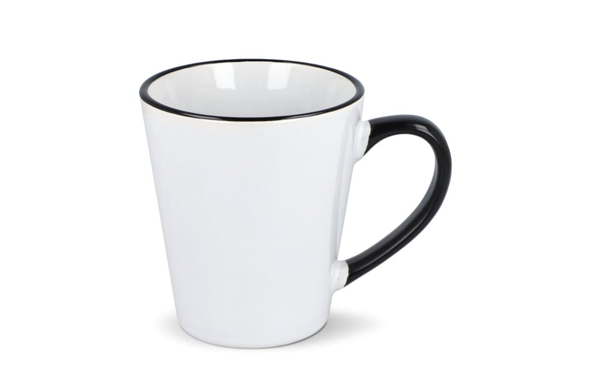 Mug subli Melbourne colored edge & handle 300ml 3