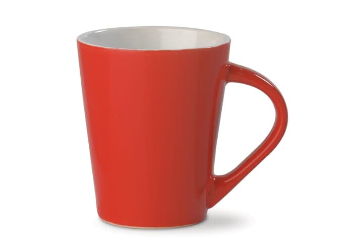 Bright red 'Nice' mug 270ml 2