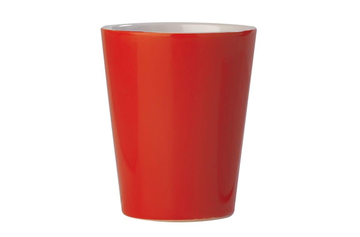 Bright red 'Nice' mug 270ml 4