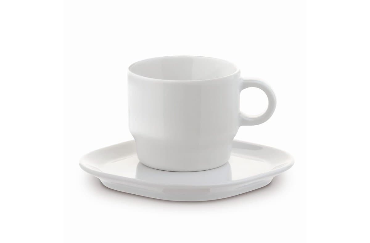 Cup & saucer square Satellite 180ml 3