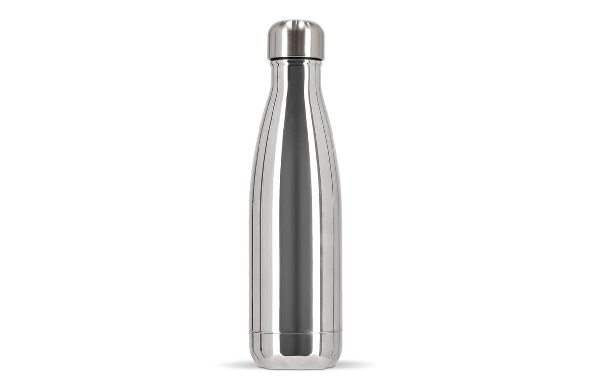 Sagaform Nils steel bottle Chrome 500 ml 3