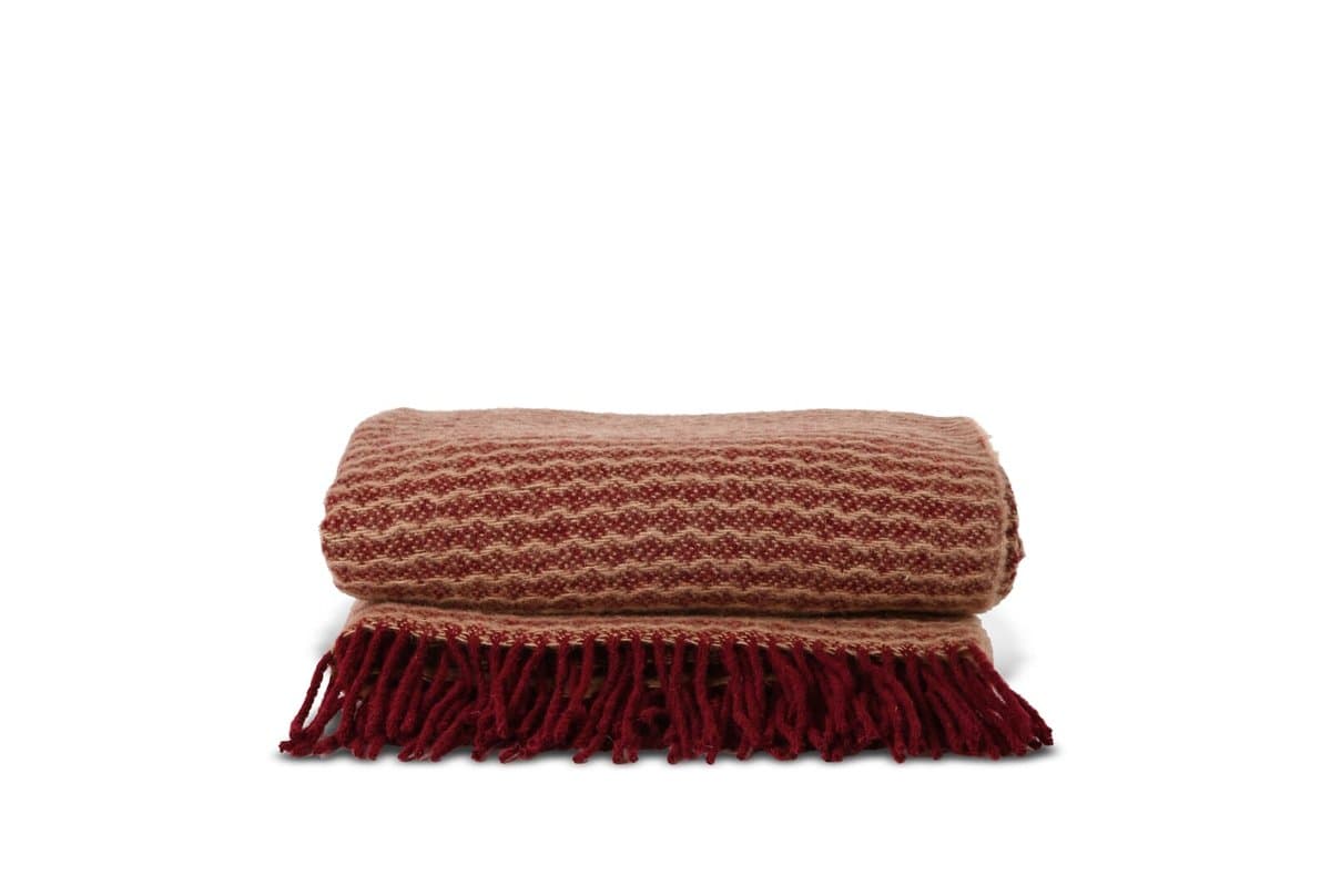 Sagaform Ulli 100% New Zeeland wool blanket 3