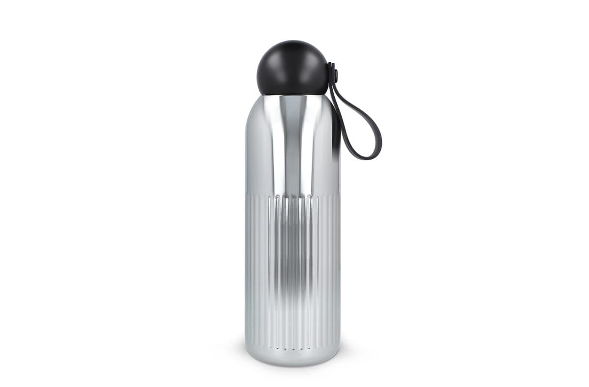 Sagaform Tekla steel bottle chrome (recycled) 500 ml 3