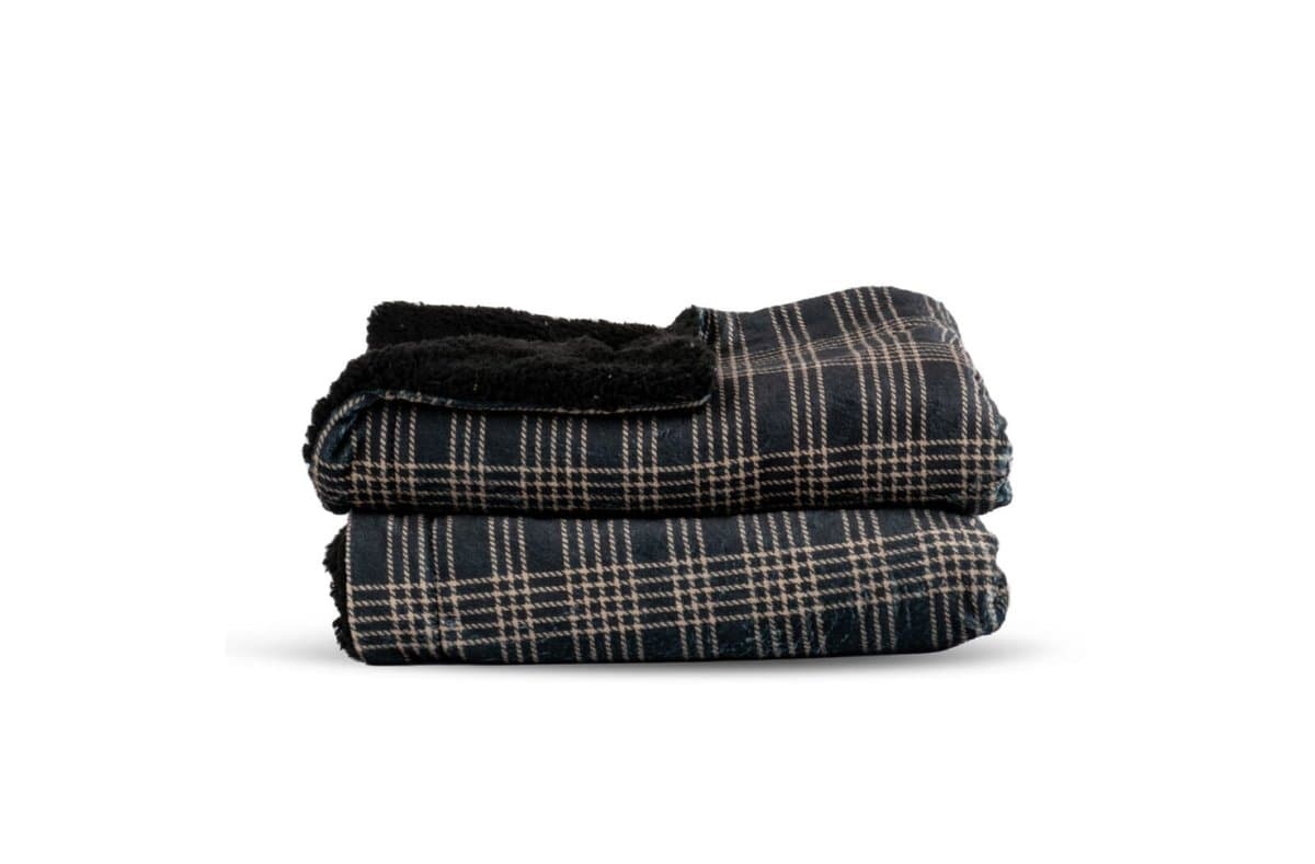 Sagaform Rut fleece plaid 3