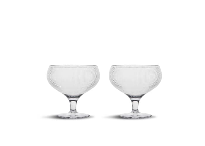 Billi coupe glass set of 2 2