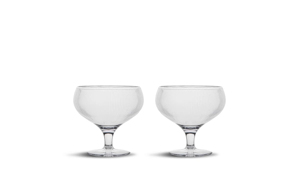 Billi coupe glass set of 2 3