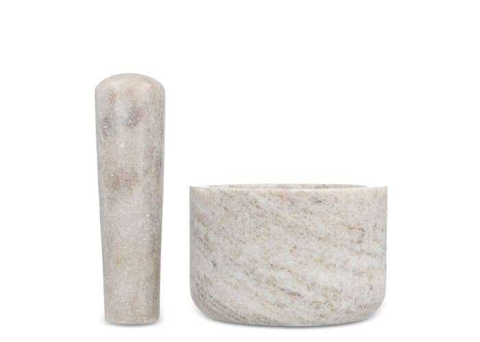 Sagaform Sten  Travertine Marble mortar 2