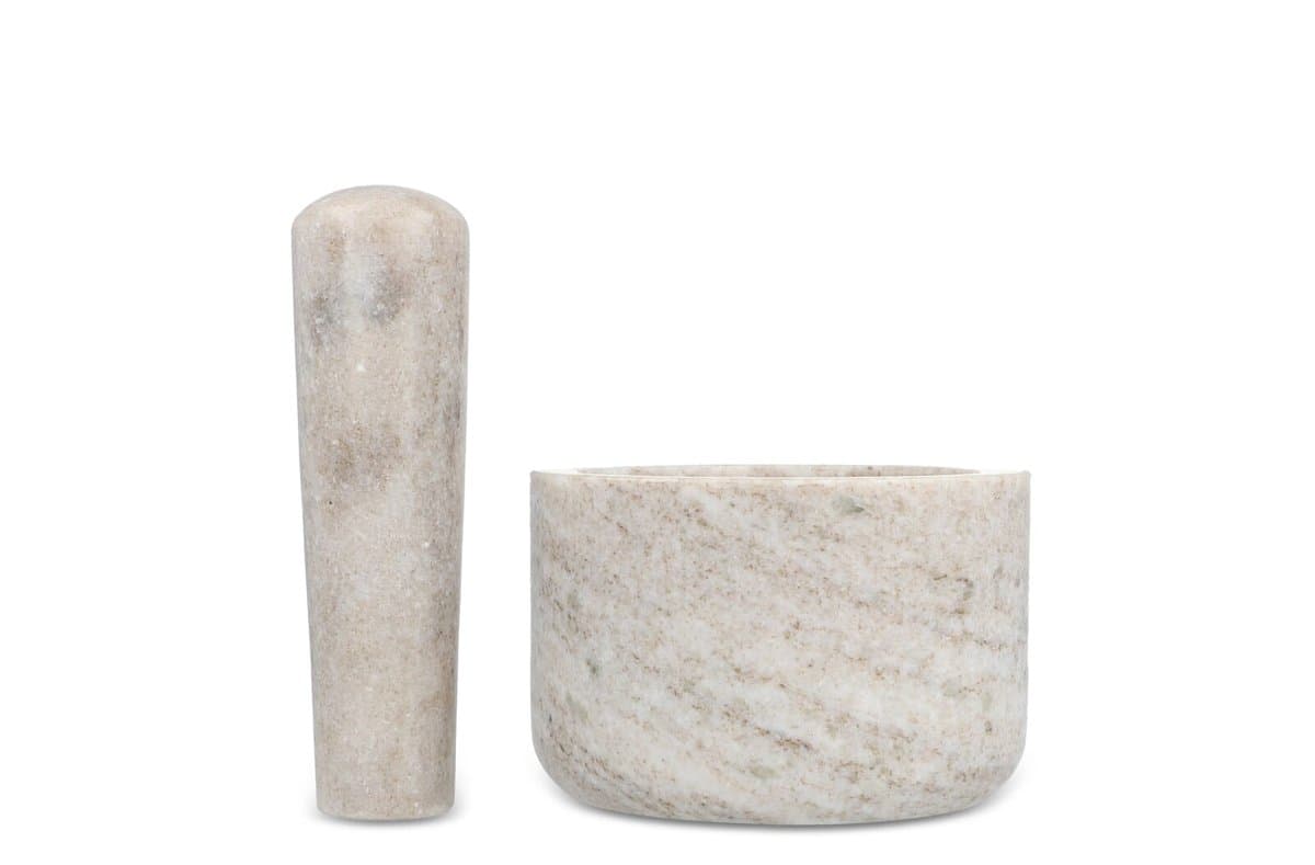Sagaform Sten  Travertine Marble mortar 3