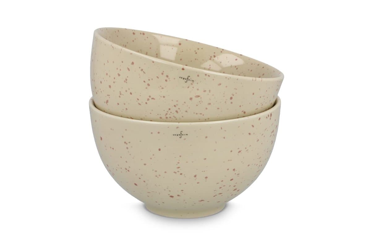 Sagaform Ditte Ceramic Bowl Set 12cm 3