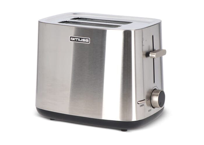 MS-115|Muse Toaster Stainless Steel 2
