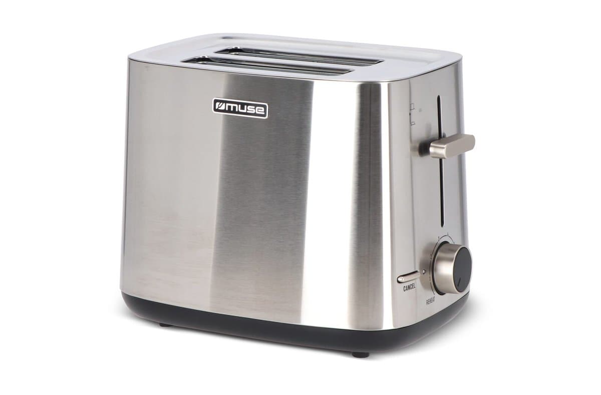 MS-115|Muse Toaster Stainless Steel 3
