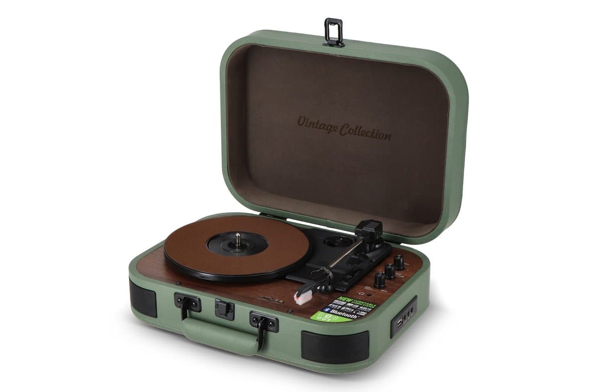 MT-207|Muse Vintage Turntable with BT-out 3