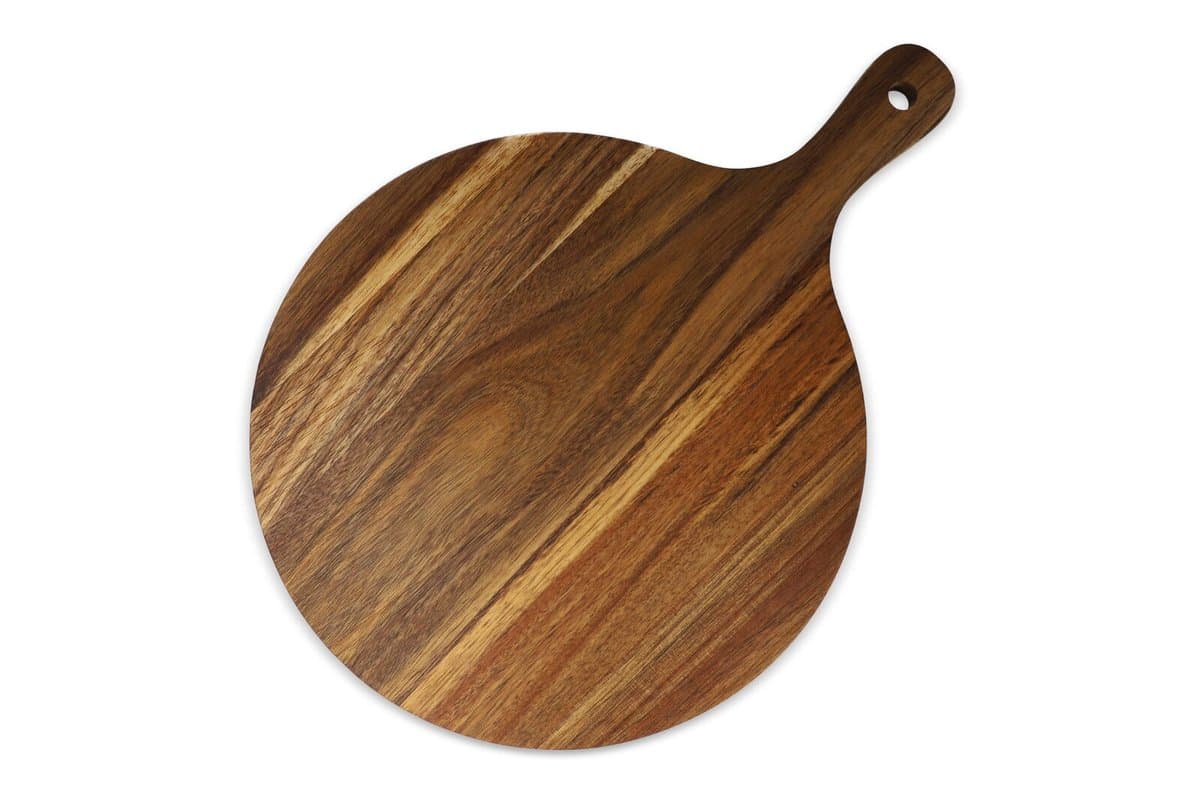 InSideOut Wooden serving platter round, 31.5cm 3
