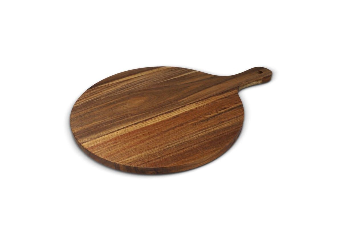 InSideOut Wooden serving platter round, 31.5cm 4