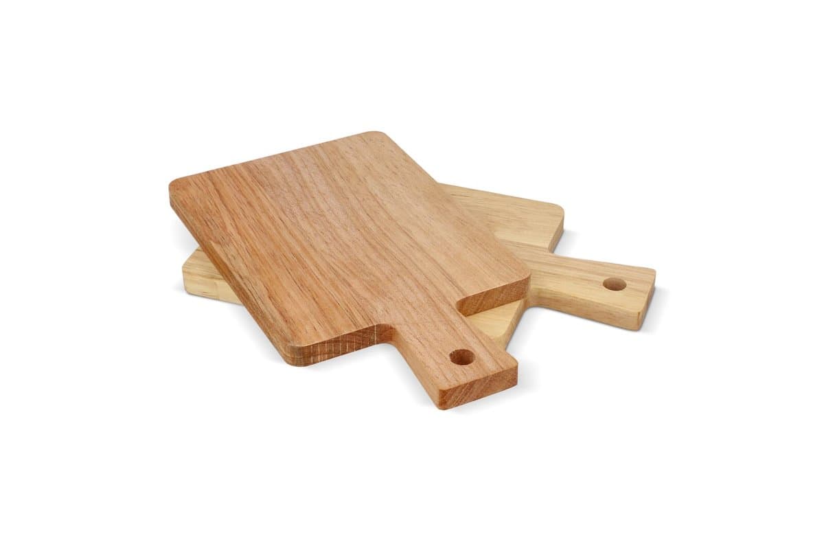 InSideOut 2-pack small wooden Tapas serving trays 4