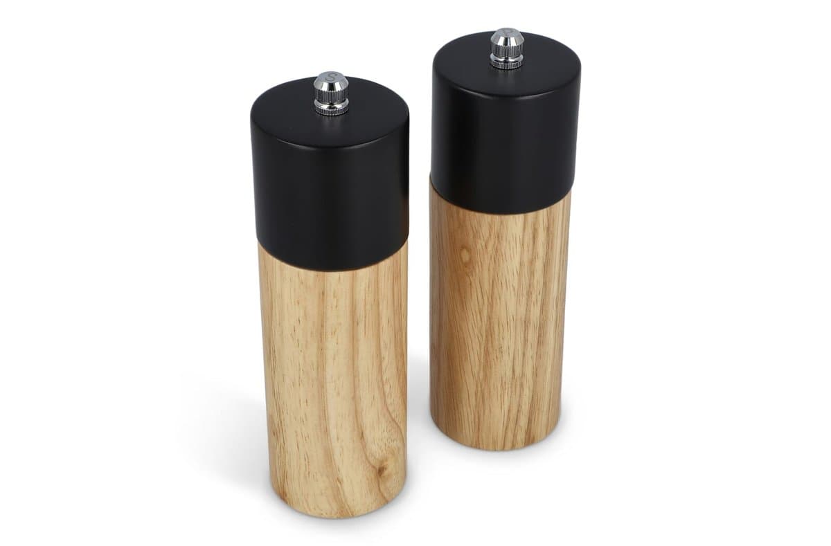InSideOut Wooden Salt and Pepper Mill set 3