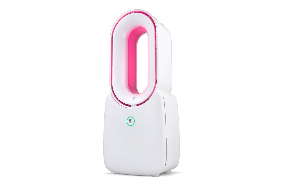 InSideOut Bladeless Soft Wind Fan Brislux with LED Light 5