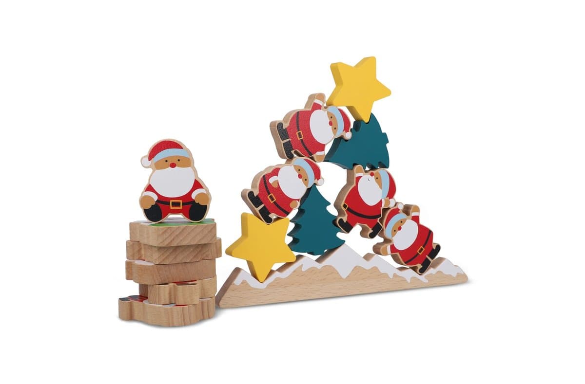 InSideOut Wooden Santa balancing game 3