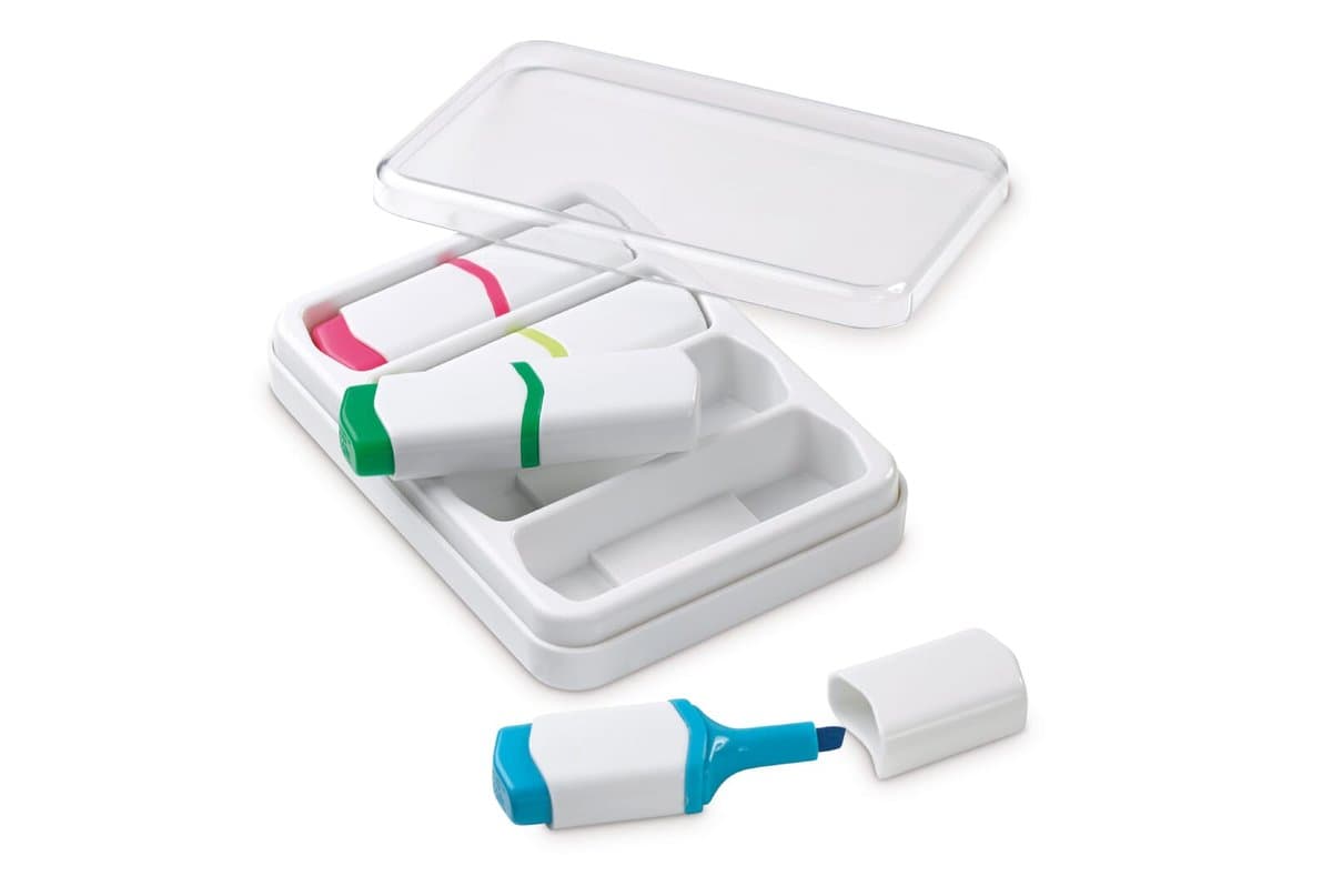 Highlighter set 4pc 75mm 4