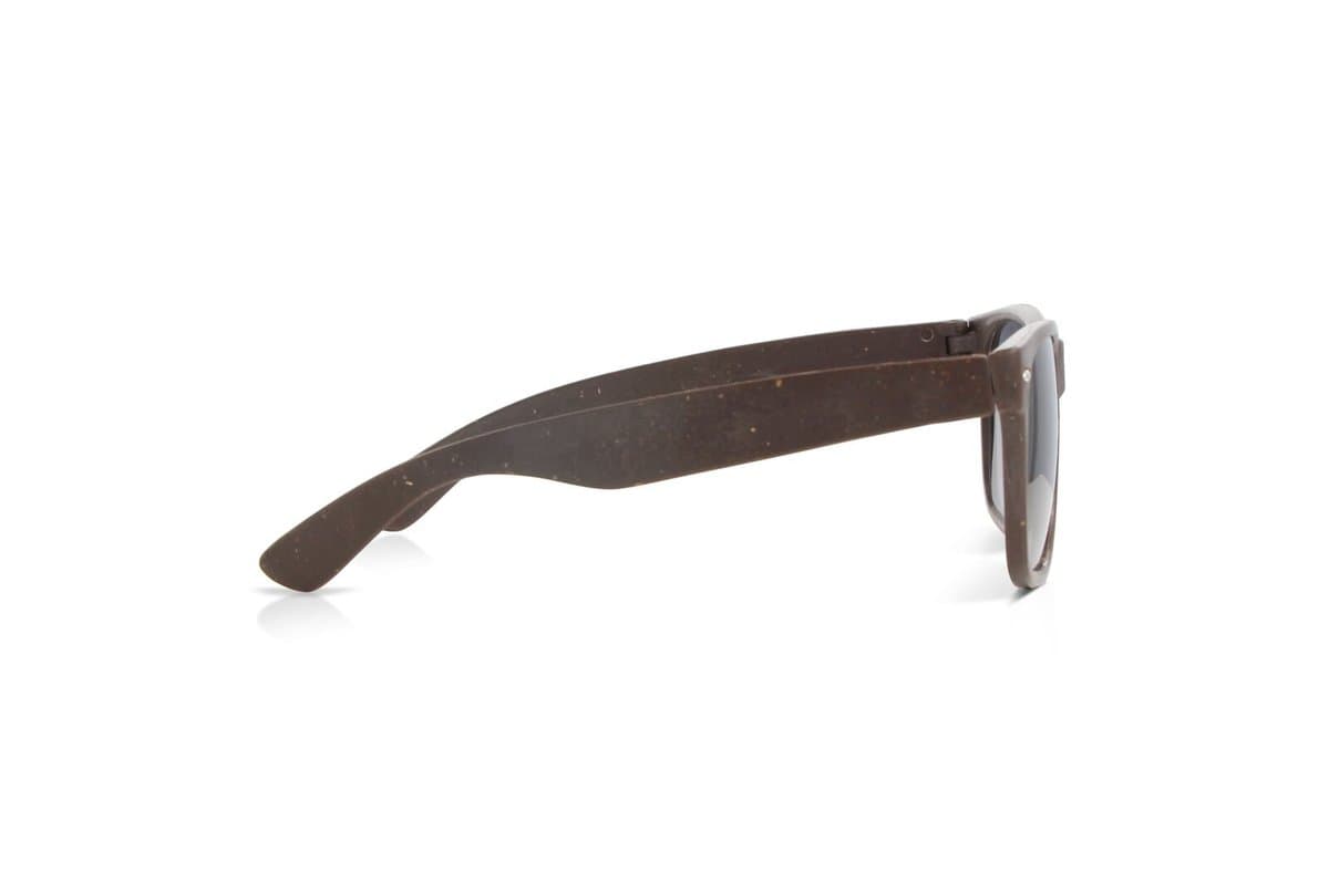 Sunglasses Justin coffee-fibre UV400 5