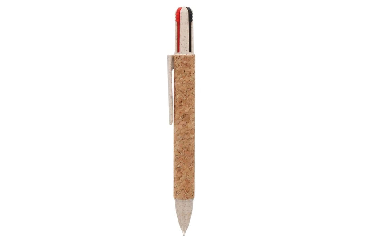 Ball pen 4-color Cork 4