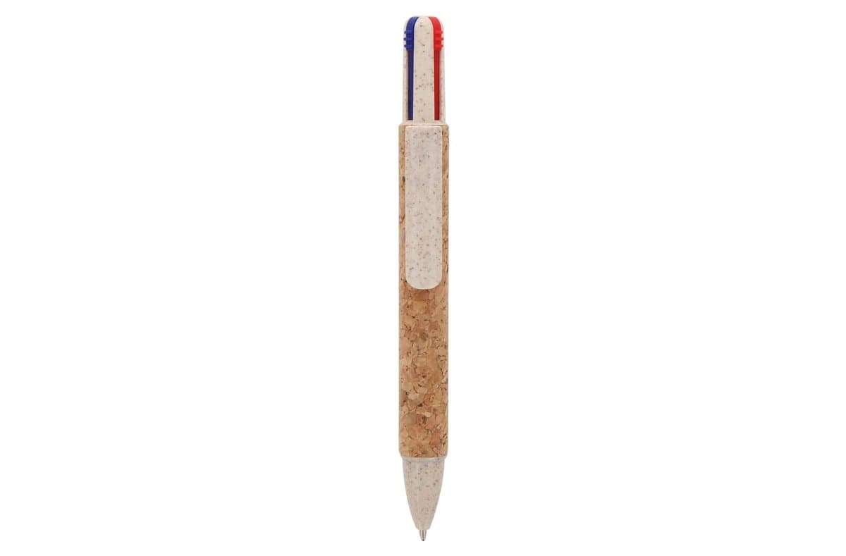 Ball pen 4-color Cork 5