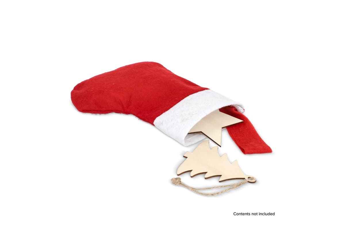 Felt Christmas stocking 20 cm 4