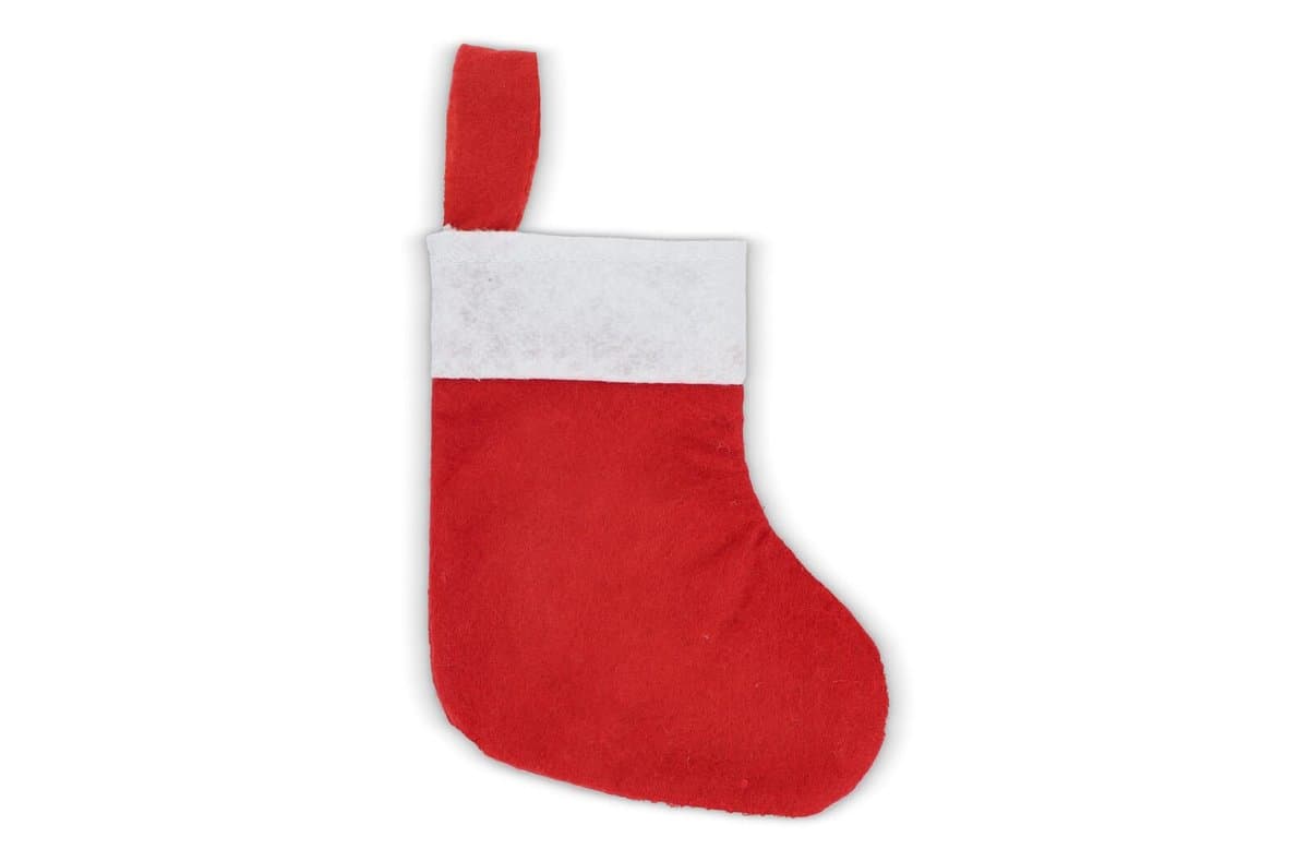 Felt Christmas stocking 20 cm 5