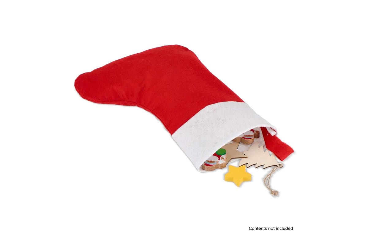 Felt Christmas stocking 40 cm 5