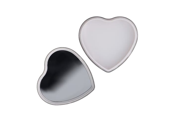 Flat metallic Heart shape lipbalm 2