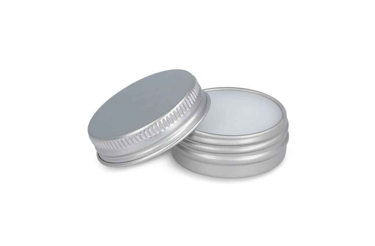 Lipbalm round recycled aluminium tin 5