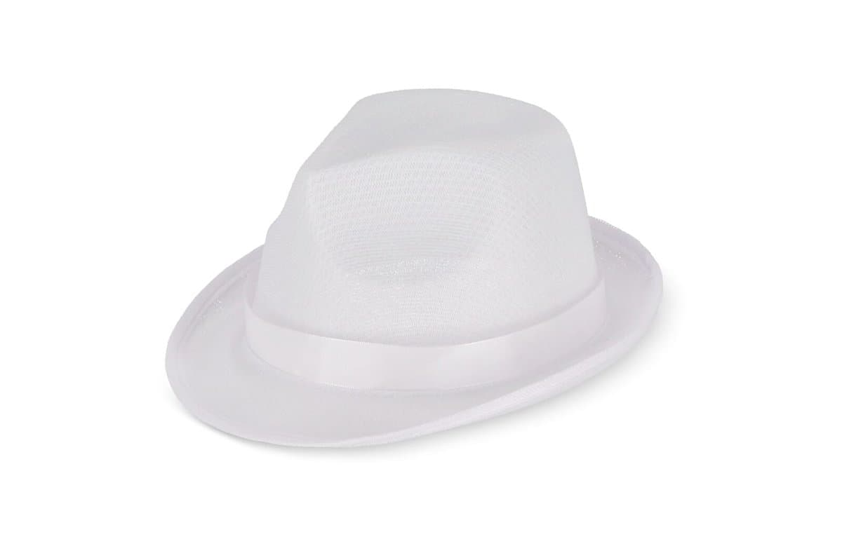 Polyester hat with band 3