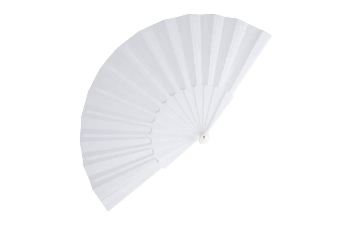 Hand fan plastic & polyester 4