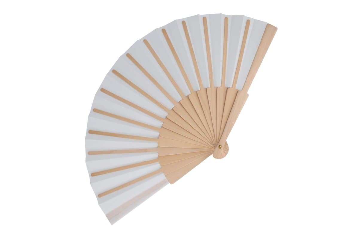 Hand fan wood & R-PET 4