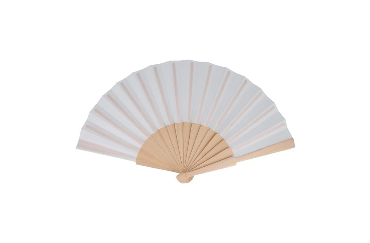 Made to order - Hand fan wood & R-PET all over print 2