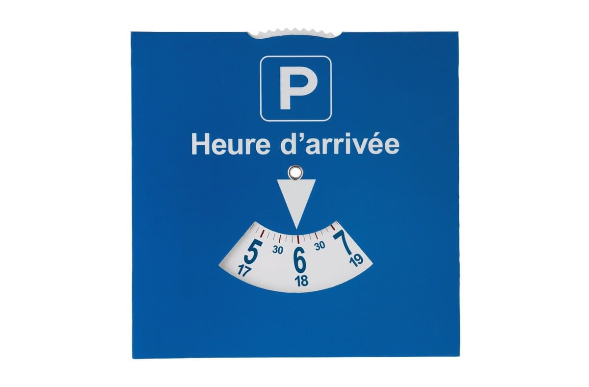 Parking disc France 3