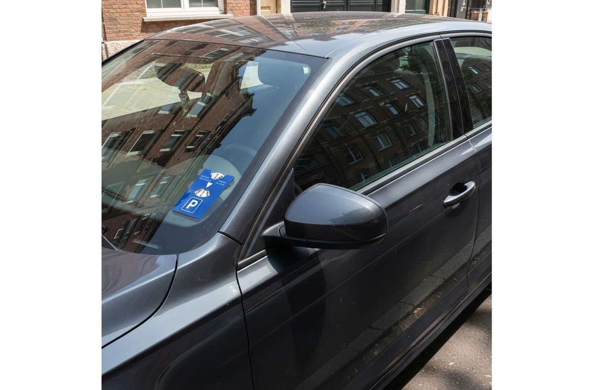 Parking disc / ice scraper Europe 5