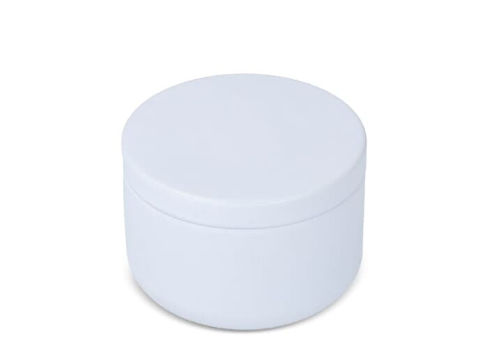 Asana unscented plant based candle in recycled tin 2