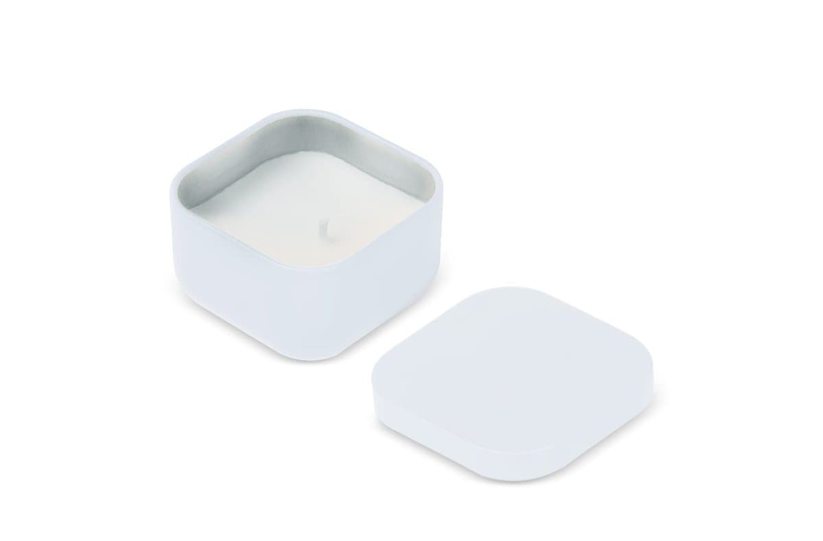 Ananda scented plant based candle in recycled tin 4